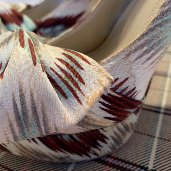 Fabric high heels size 6 - Picture 8 of 9